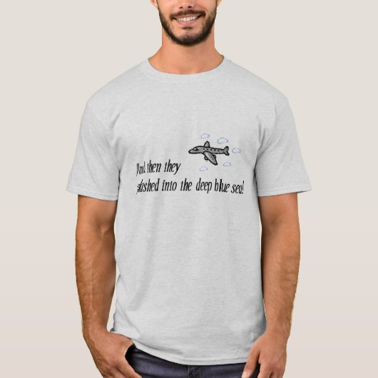 Tiefblaue See V2 T-Shirt (Vorderseite)