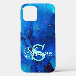 Tiefblaue Unterwasser-Alkoholtink Case-Mate iPhone Hülle