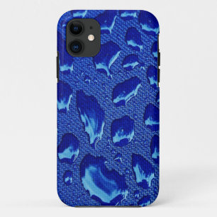 Tiefblaue Wassertropfen Case-Mate iPhone Hülle