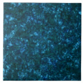Tiefblauer Metallischer Smokey-Marmor Fliese (Vorderseite)