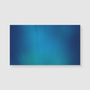 Tiefblauer Unterwasser-Glanz Magnetkarte