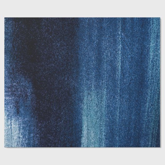 Tiefblaues Texturpapier Geschenkpapier (Flach)