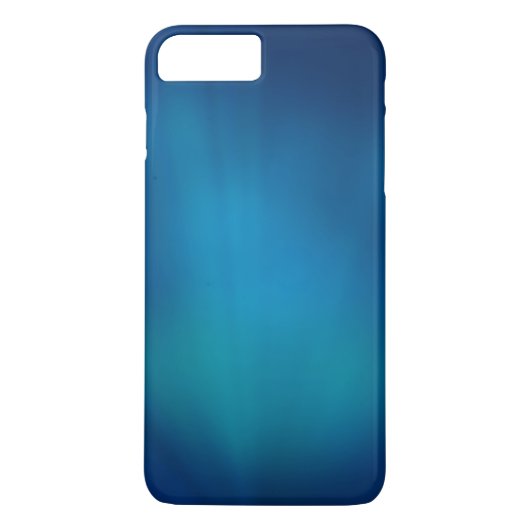 Tiefblaues Unterwasser-Glow Case-Mate iPhone Hülle (Rückseite)