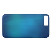 Tiefblaues Unterwasser-Glow Case-Mate iPhone Hülle (Rückseite (Horizontal))