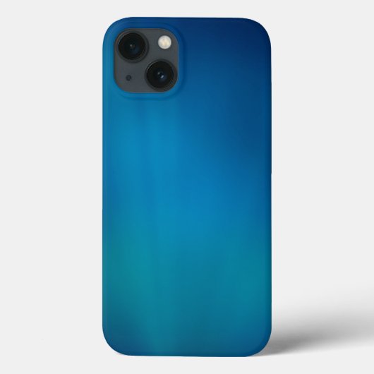 Tiefblaues Unterwasser-Glow Case-Mate iPhone Hülle (Rückseite)