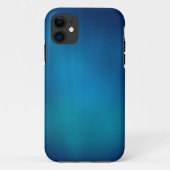 Tiefblaues Unterwasser-Glow Case-Mate iPhone Hülle (Rückseite)