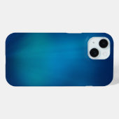 Tiefblaues Unterwasser-Glow Case-Mate iPhone Hülle (Rückseite (Horizontal))
