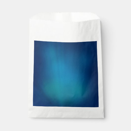 Tiefblaues Unterwasser-Glow Geschenktütchen (Vorderseite)