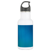 Tiefblaues Unterwasser-Glow Trinkflasche (Vorderseite)