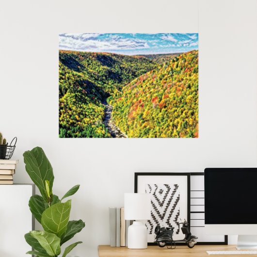 Tiefe 70 Ölmücke Poster (Heimbüro)