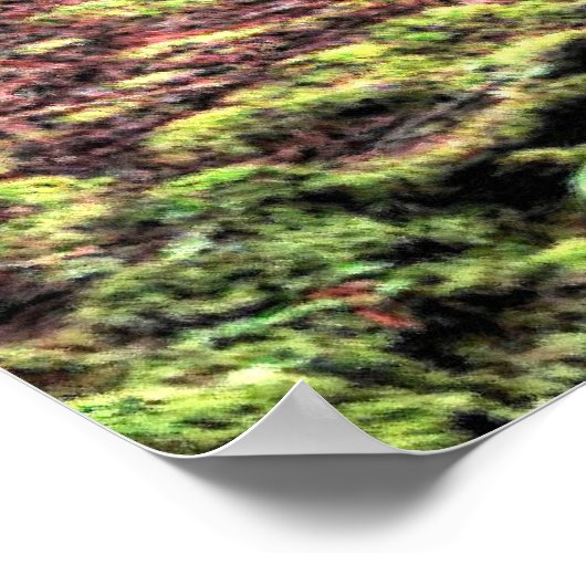 Tiefe 92 Bristle Lum Focus Poster (Ecke)