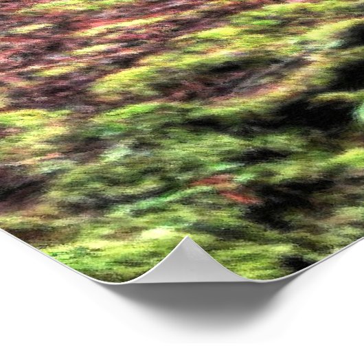 Tiefe 92 Bristle Lum Poster (Ecke)