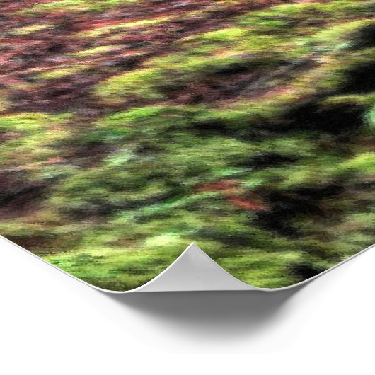 Tiefe 92 Bristle Poster (Ecke)