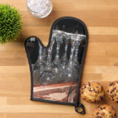 Tiefe Auswirkungen Ofenhandschuh (Oben unten)