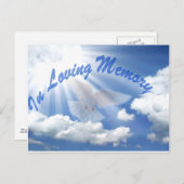 Tiefe Beileid_ Postkarte (Vorne/Hinten)