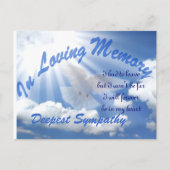 Tiefe Beileid_ Postkarte (Vorderseite)