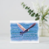 Tiefe Beileid_ Postkarte (Stehend Vorderseite)