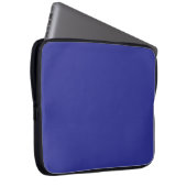 Tiefe blaue Farbe Laptopschutzhülle (Vorne Rechts)