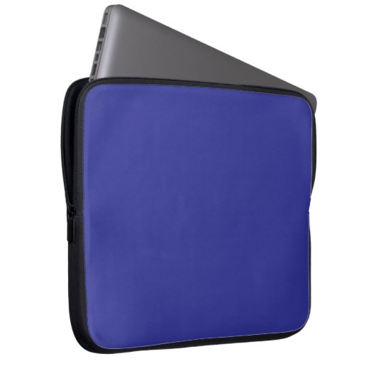 Tiefe blaue Farbe Laptopschutzhülle (Vorne Rechts)