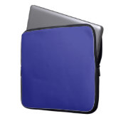 Tiefe blaue Farbe Laptopschutzhülle (Vorderseite Links)