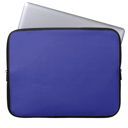 Tiefe blaue Farbe Laptopschutzhülle (Vorderseite)
