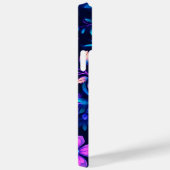 TIEFE BLAUE LUMINOUS BLUME DESIGN Case-Mate iPhone HÜLLE (Rückseite / Rechts)