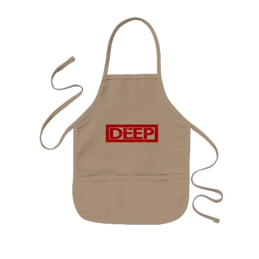 Tiefe Briefmarke Kinderschürze (Vorne)