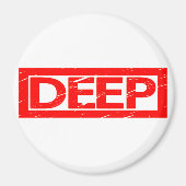 Tiefe Briefmarke Magnet (Vorne)