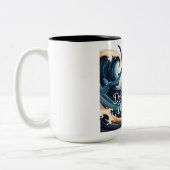 Tiefe Brüche, große Träume Tasse (Links)