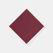Tiefe Cranberry-Servietten Serviette (Ecke)