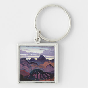 Tiefe Dämmerung, Pyrenäen, c.1912-13 (Öl auf Schlüsselanhänger