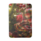 Tiefe eines Weihnachtsbaumes Badematte (Vorderseite Vertikal)