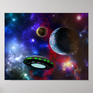 Tiefe Erkundung (10x8) Poster