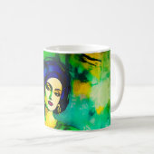 Tiefe Gedanken Kaffeetasse (VorderseiteRechts)