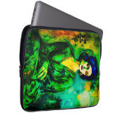 Tiefe Gedanken Laptopschutzhülle (Vorne Rechts)