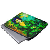 Tiefe Gedanken Laptopschutzhülle (Vorne Knopf)