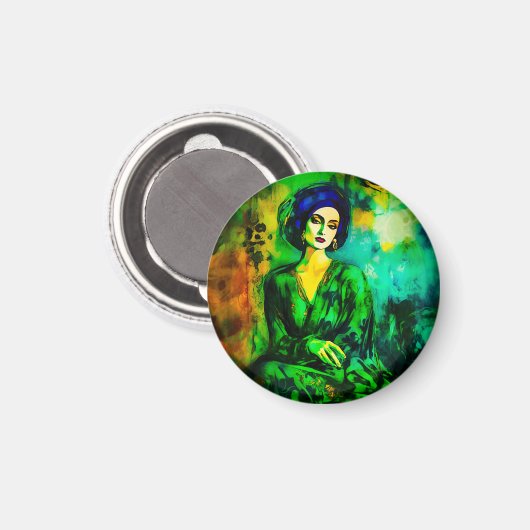 Tiefe Gedanken Magnet (Vorderseite/Rückseite)