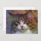 Tiefe Gedanken Postkarte (Vorne/Hinten)