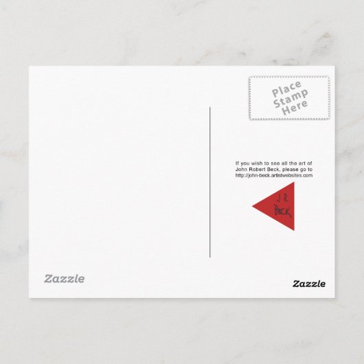 Tiefe Gedanken Postkarte (Rückseite)