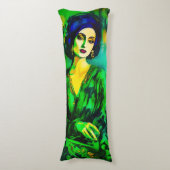 Tiefe Gedanken Seitenschläferkissen (Vorderseite Vertikal)