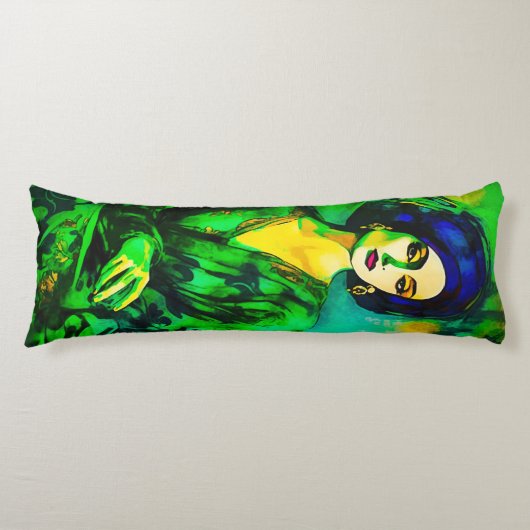 Tiefe Gedanken Seitenschläferkissen (Vorderseite)