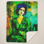 Tiefe Gedanken Sherpadecke (Vorderseite)