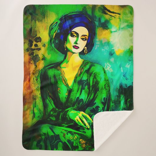 Tiefe Gedanken Sherpadecke (Vorderseite)