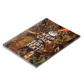 Tiefe Holz-Tarnung behalten Ruhe, Ihren Text zu Notizblock (Linke Seite)