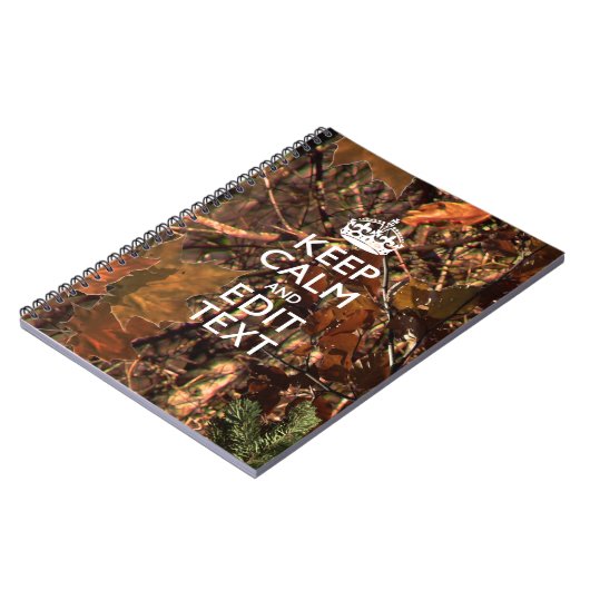 Tiefe Holz-Tarnung behalten Ruhe, Ihren Text zu Notizblock (Linke Seite)