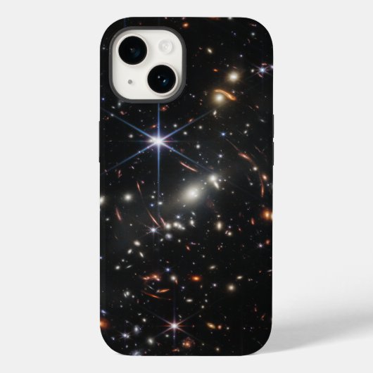 Tiefe Infrarotbild des Universums | JWST Case-Mate iPhone Hülle (Rückseite)