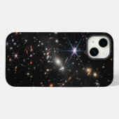 Tiefe Infrarotbild des Universums | JWST Case-Mate iPhone Hülle (Rückseite (Horizontal))