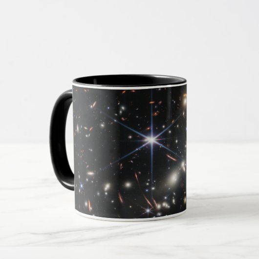 Tiefe Infrarotbild des Universums | JWST Tasse (Vorderseite Links)