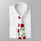 Tiefe karminrote Rosen-Krawatte Krawatte (Gebunden)