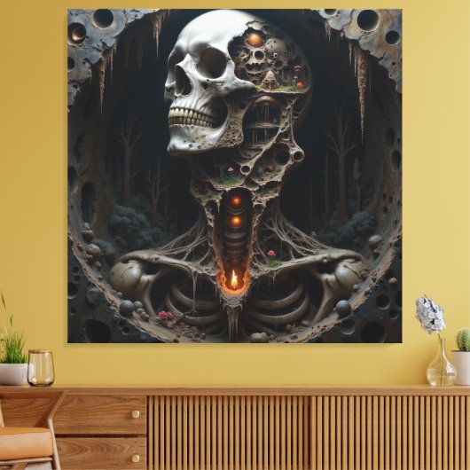 Tiefe Leinwanddruck (Insitu (Wohnzimmer))